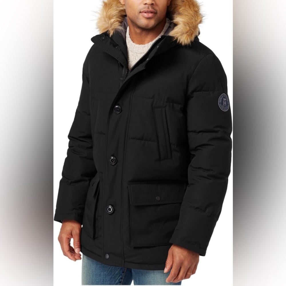 Tommy Hilfiger Men’s parka winter coat